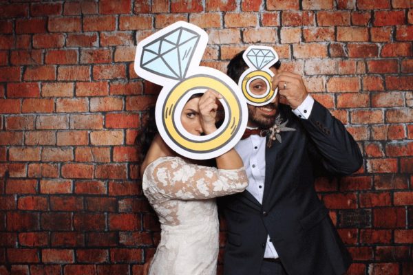wedding photo booth props